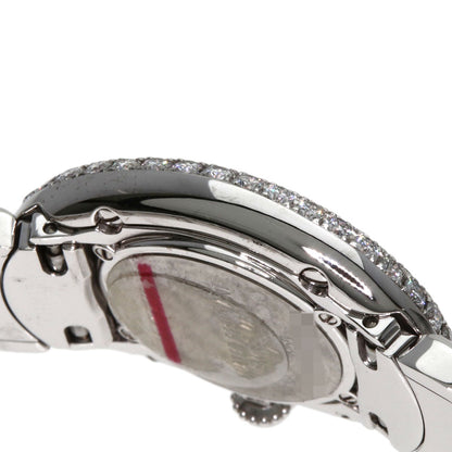 CARTIER Baignoire DiamondBezel Watches WB5097W2 K18 White Gold/K18 White Gold Ladies