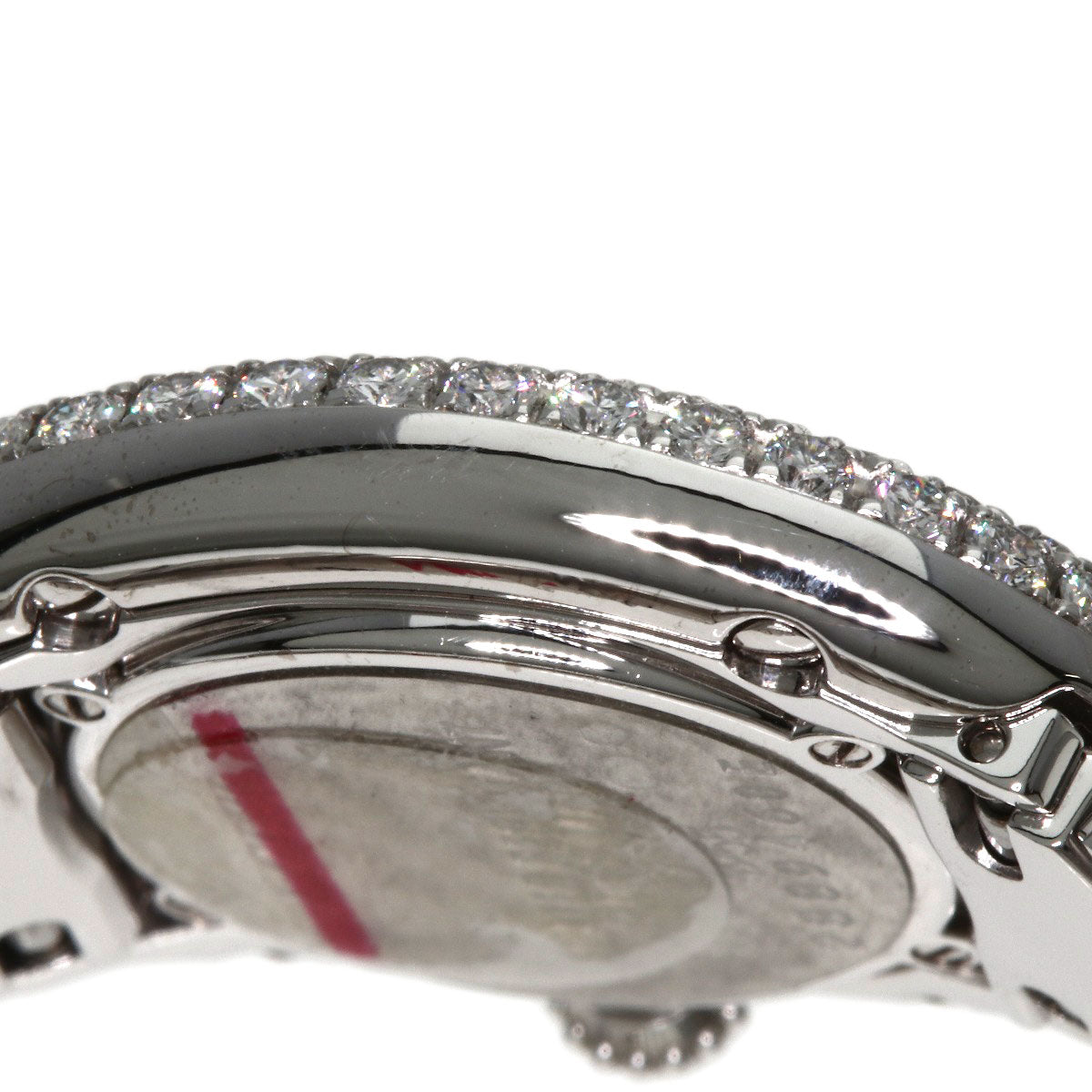 CARTIER Baignoire DiamondBezel Watches WB5097W2 K18 White Gold/K18 White Gold Ladies