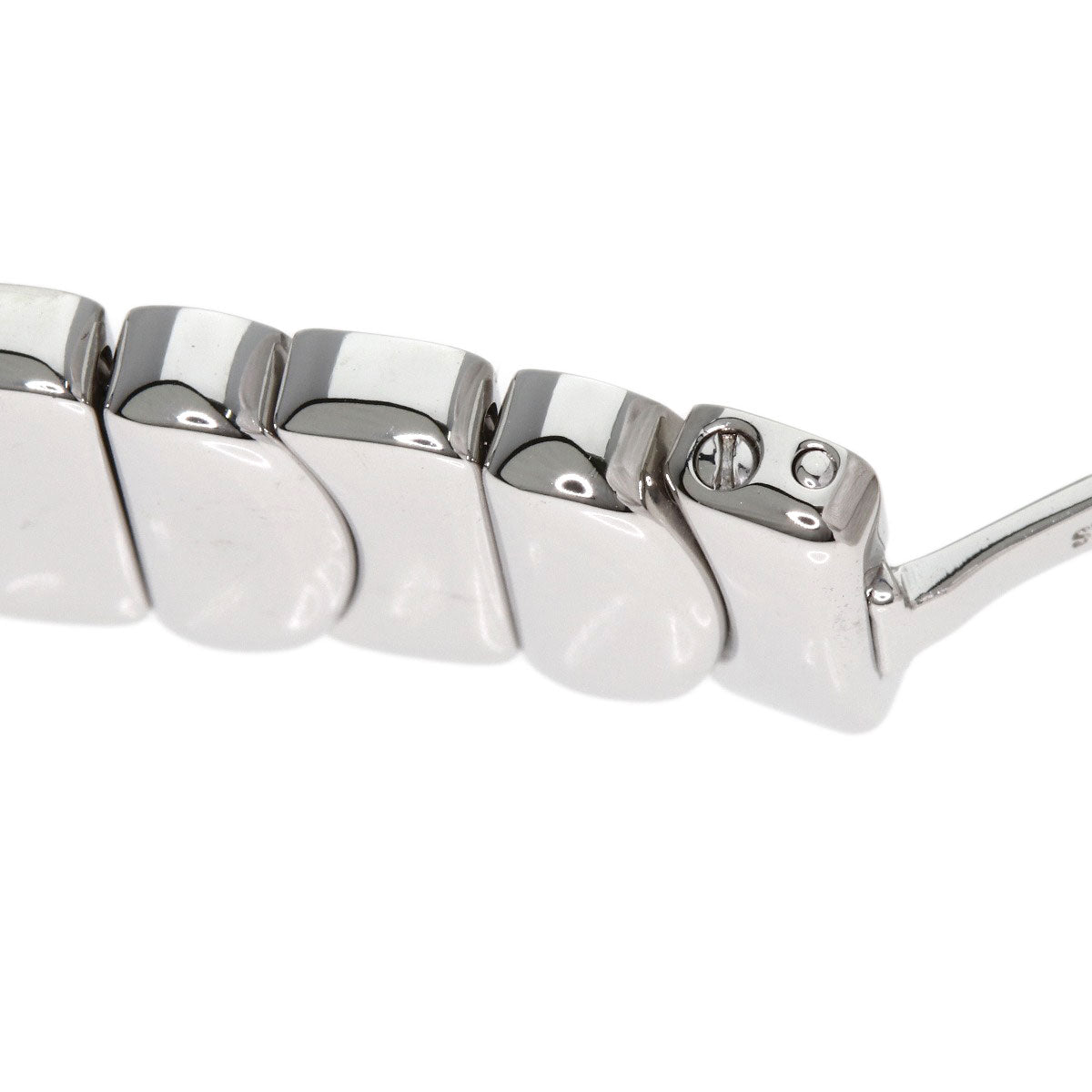 CARTIER Baignoire DiamondBezel Watches WB5097W2 K18 White Gold/K18 White Gold Ladies