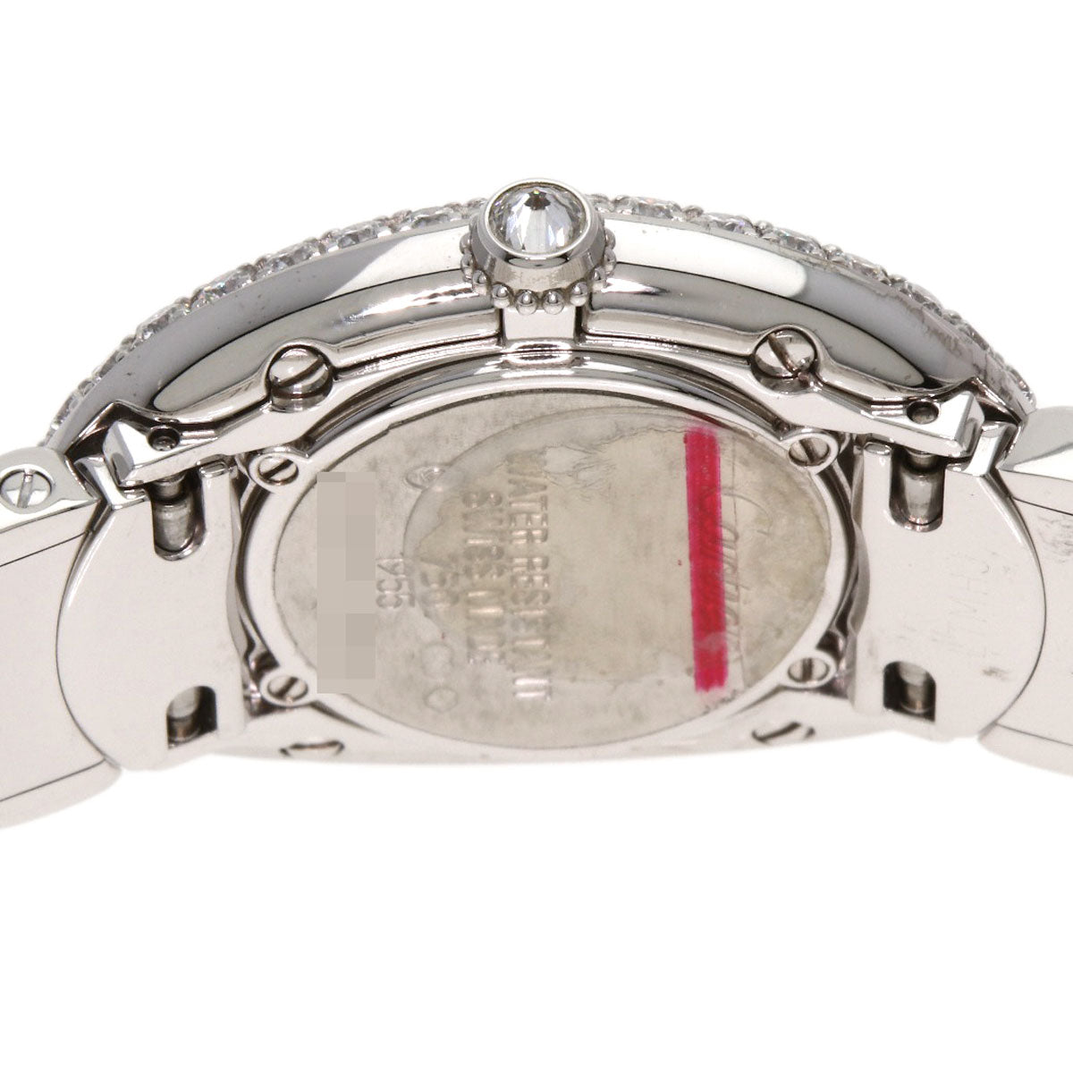 CARTIER Baignoire DiamondBezel Watches WB5097W2 K18 White Gold/K18 White Gold Ladies