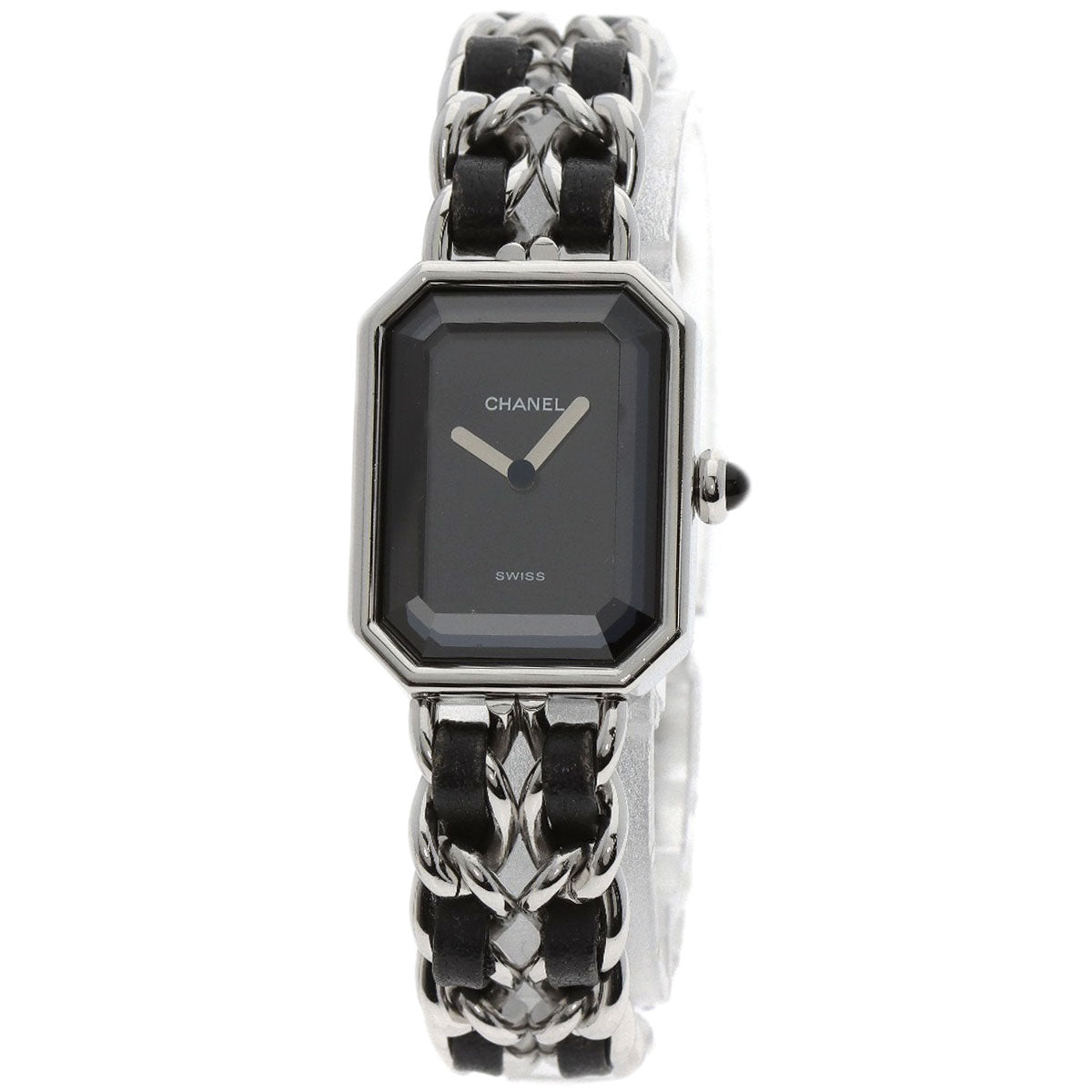 CHANEL Premiere M Watches H0451 Stainless Steel/SSxLeather Ladies