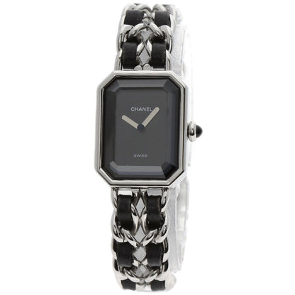 CHANEL Premiere M Watches H0451 Stainless Steel/SSxLeather Ladies