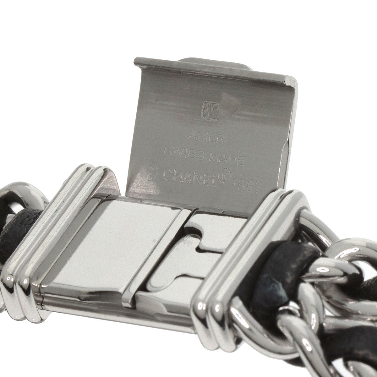 CHANEL Premiere M Watches H0451 Stainless Steel/SSxLeather Ladies