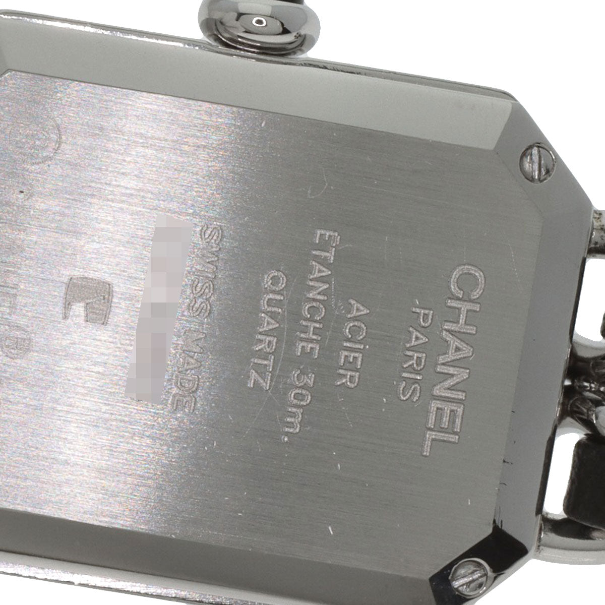 CHANEL Premiere M Watches H0451 Stainless Steel/SSxLeather Ladies