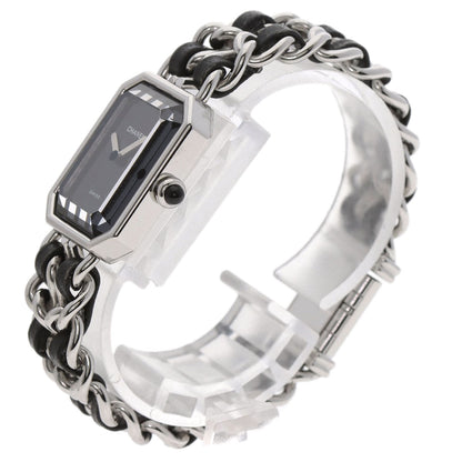 CHANEL Premiere M Watches H0451 Stainless Steel/SSxLeather Ladies