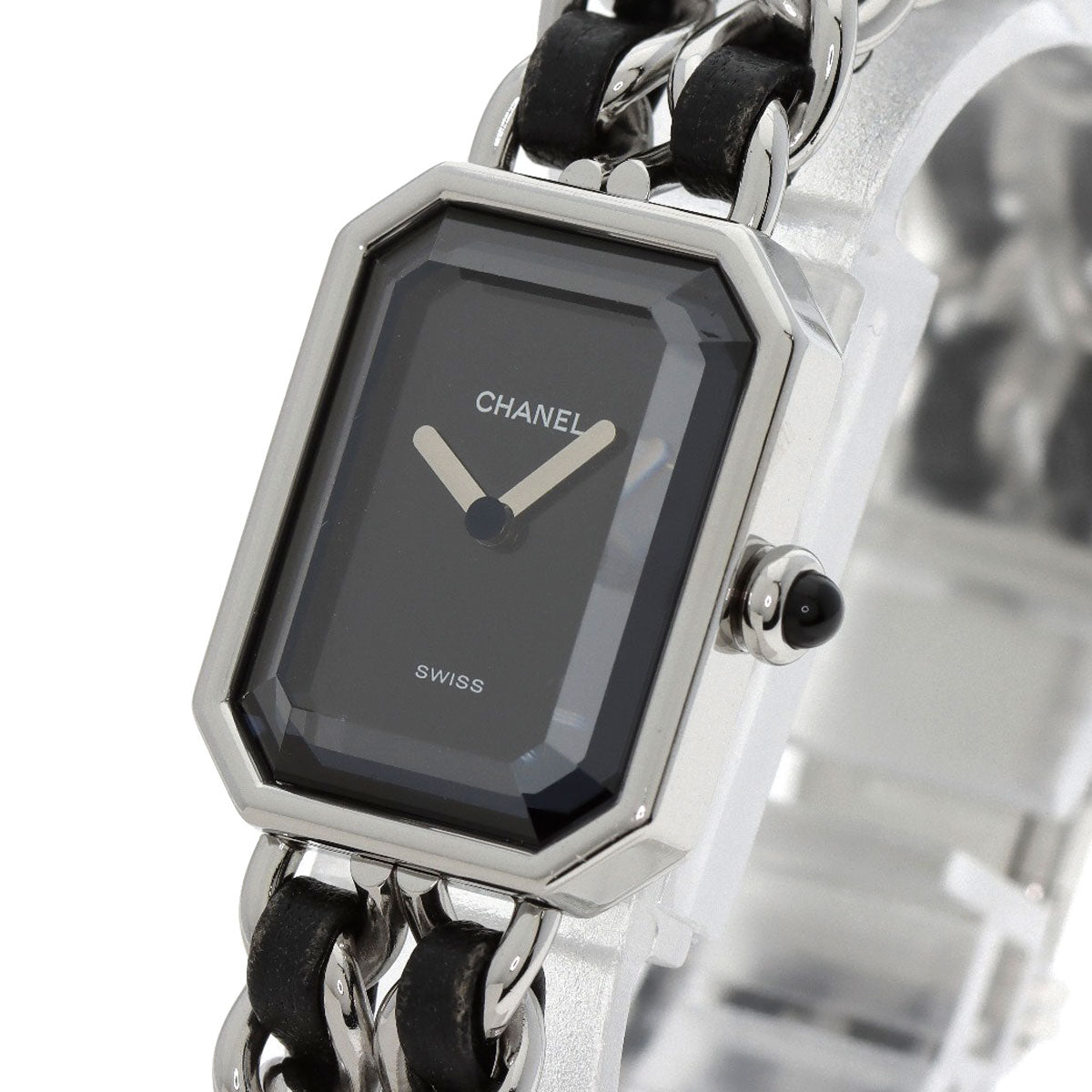 CHANEL Premiere M Watches H0451 Stainless Steel/SSxLeather Ladies