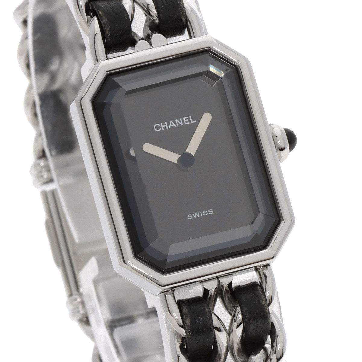 CHANEL Premiere M Watches H0451 Stainless Steel/SSxLeather Ladies