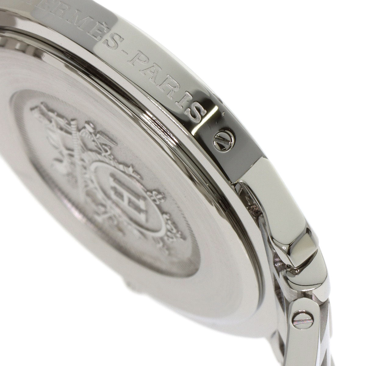 HERMES Clipper Watches CL6.710 Stainless Steel/Stainless Steel mens