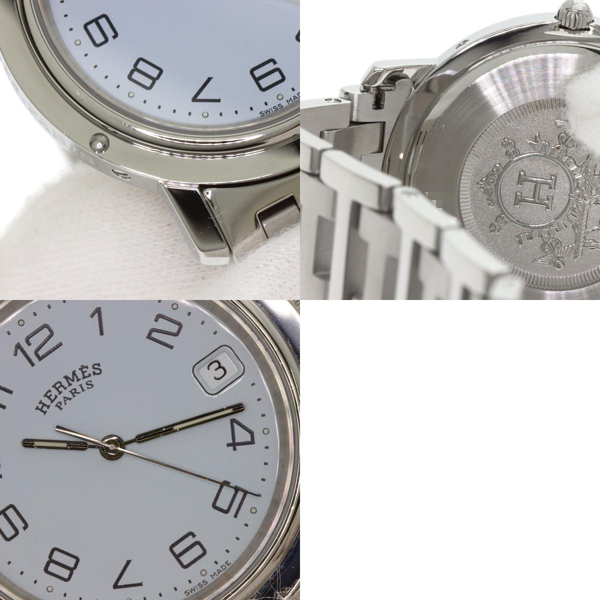 HERMES Clipper Watches CL6.710 Stainless Steel/Stainless Steel mens