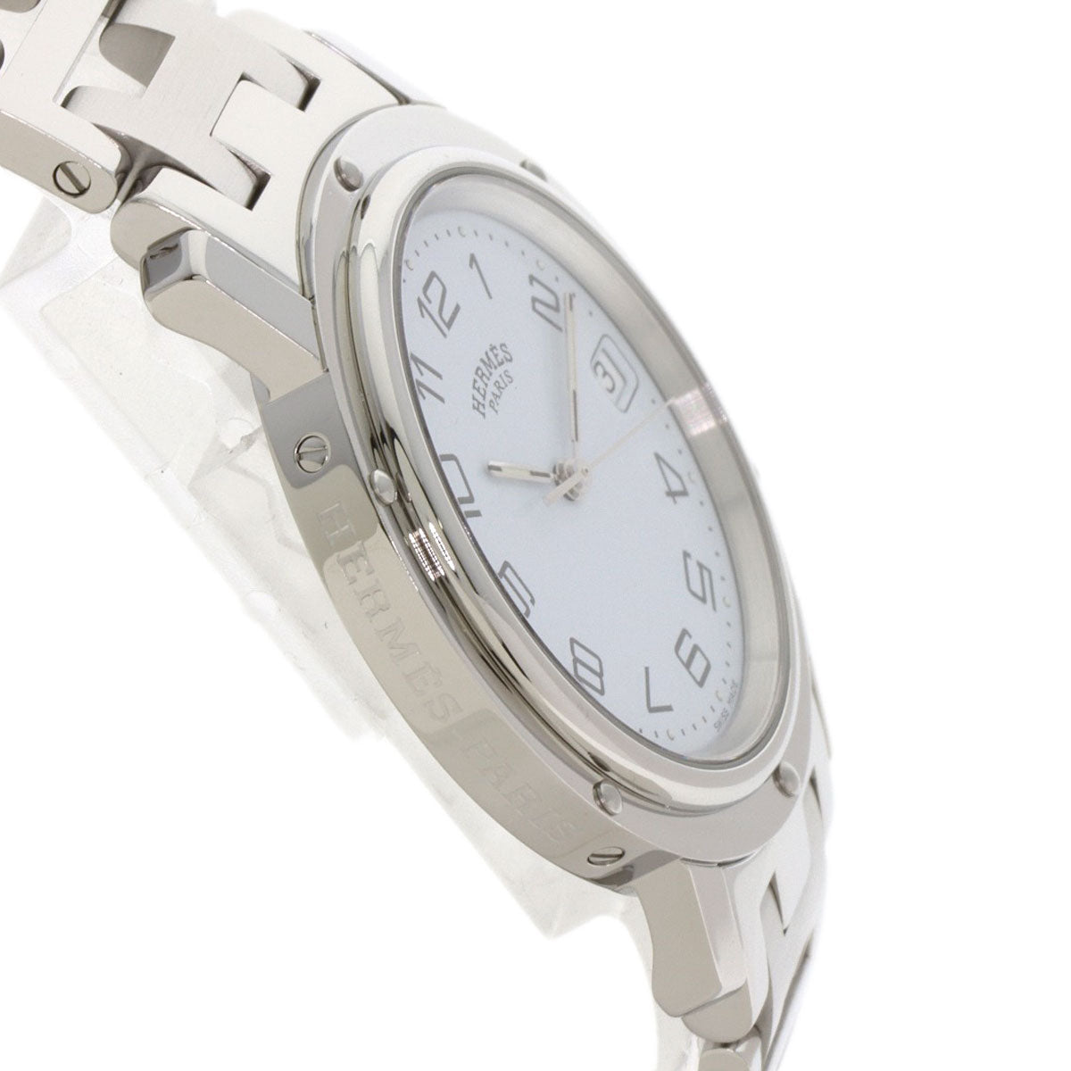 HERMES Clipper Watches CL6.710 Stainless Steel/Stainless Steel mens