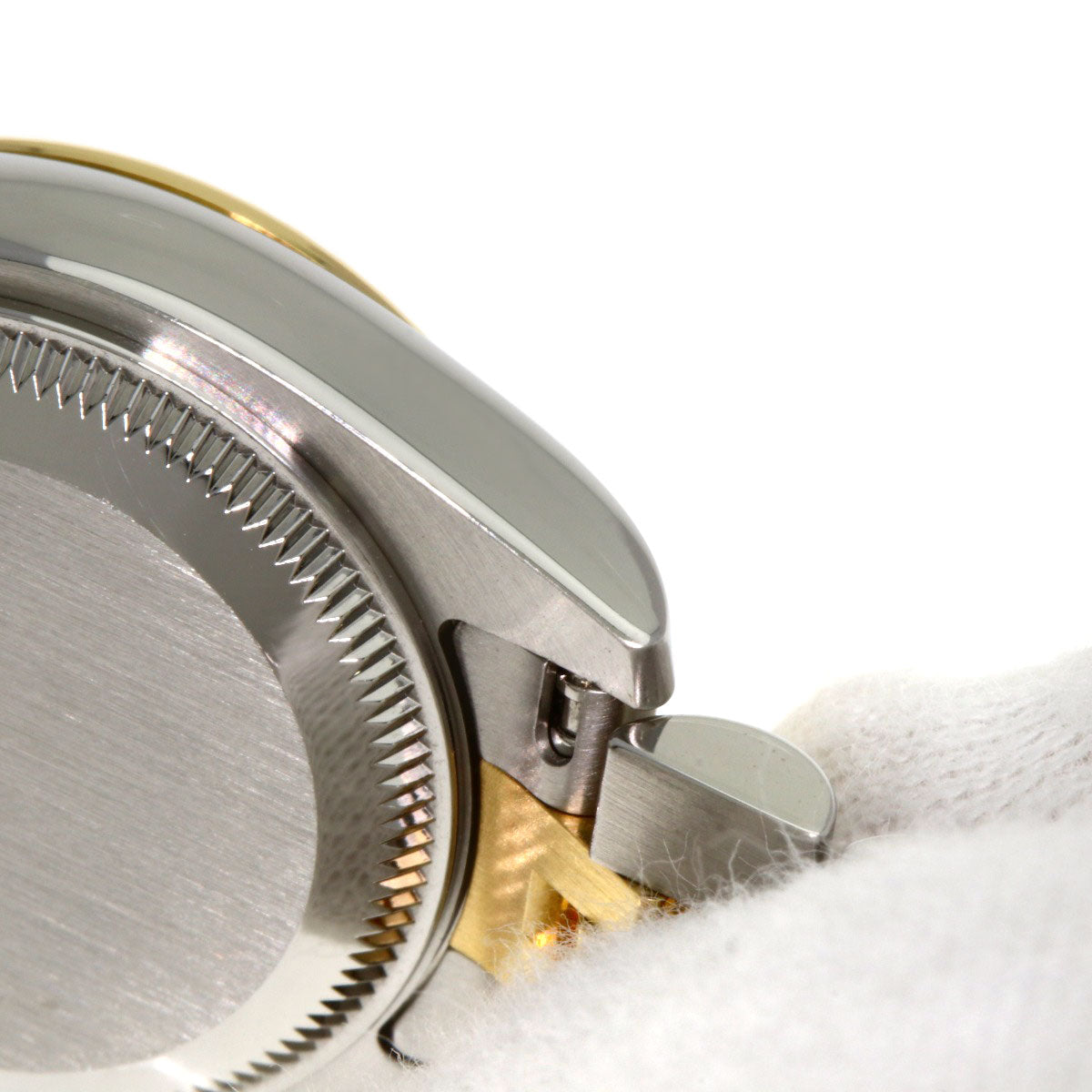 ROLEX Datejust 10P Ruby Watches 179173NGR Stainless Steel/SSxK18YG Ladies