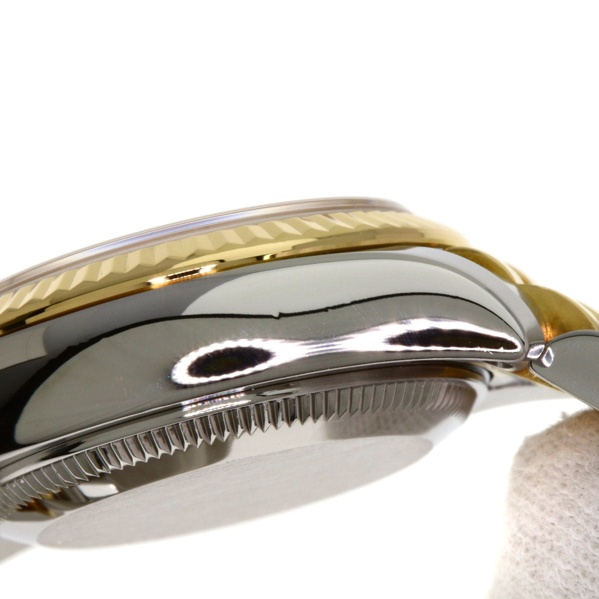 ROLEX Datejust 10P Ruby Watches 179173NGR Stainless Steel/SSxK18YG Ladies