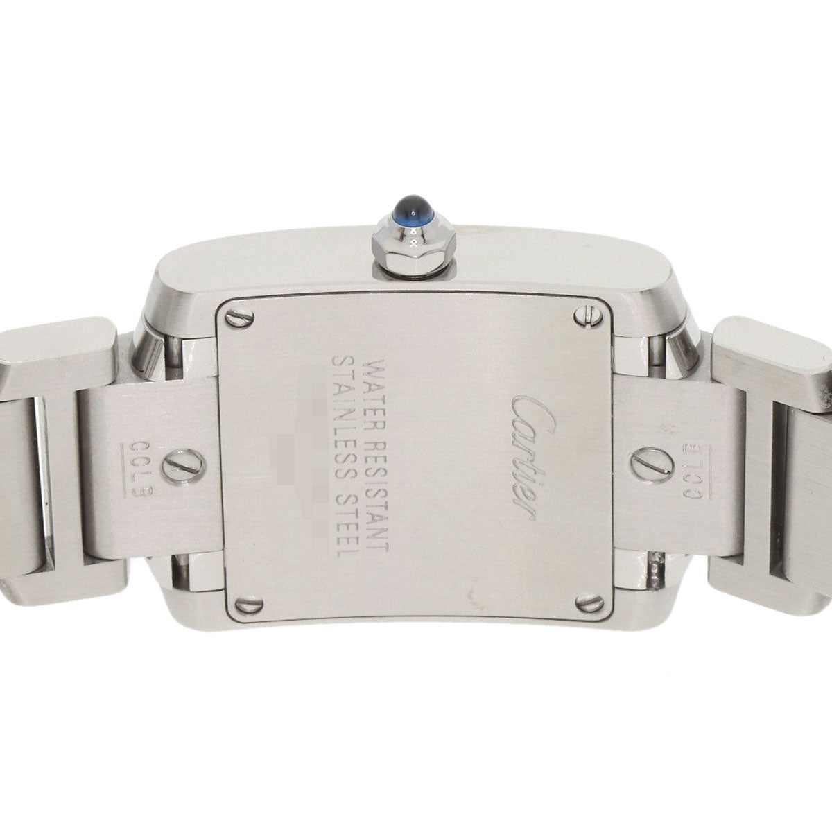 CARTIER Tank francaise SM Watches W51008Q3 Stainless Steel/Stainless Steel Ladies