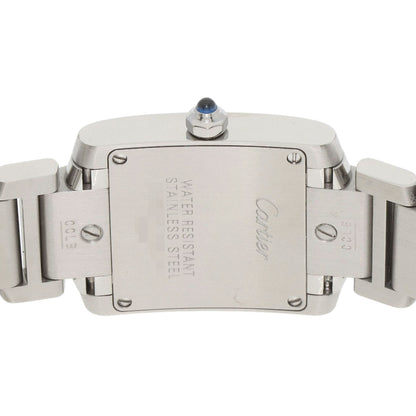 CARTIER Tank francaise SM Watches W51008Q3 Stainless Steel/Stainless Steel Ladies