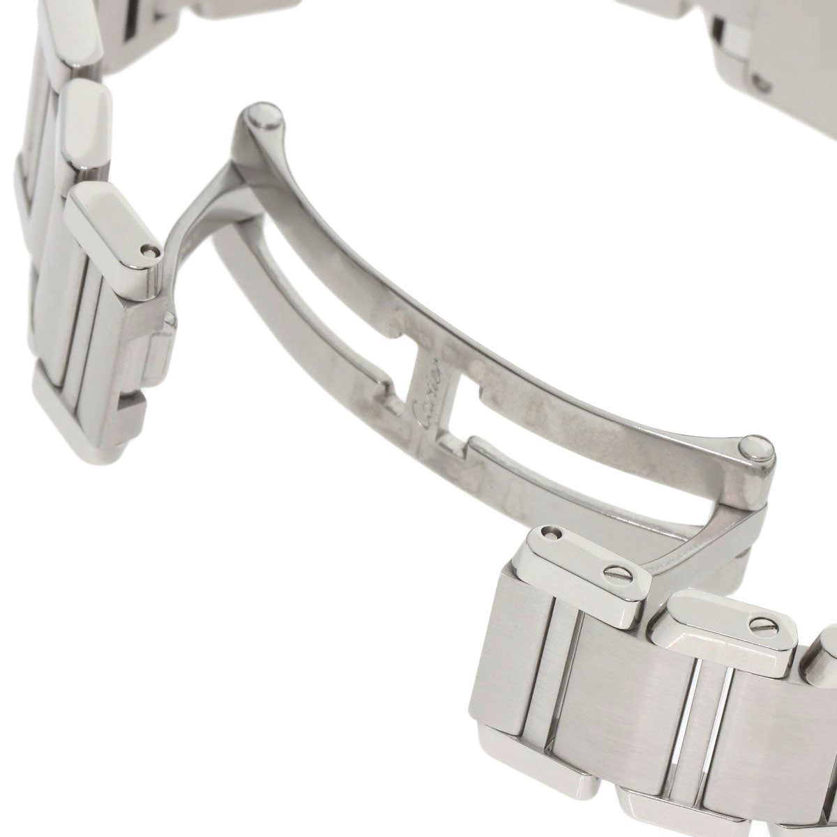 CARTIER Tank francaise SM Watches W51008Q3 Stainless Steel/Stainless Steel Ladies