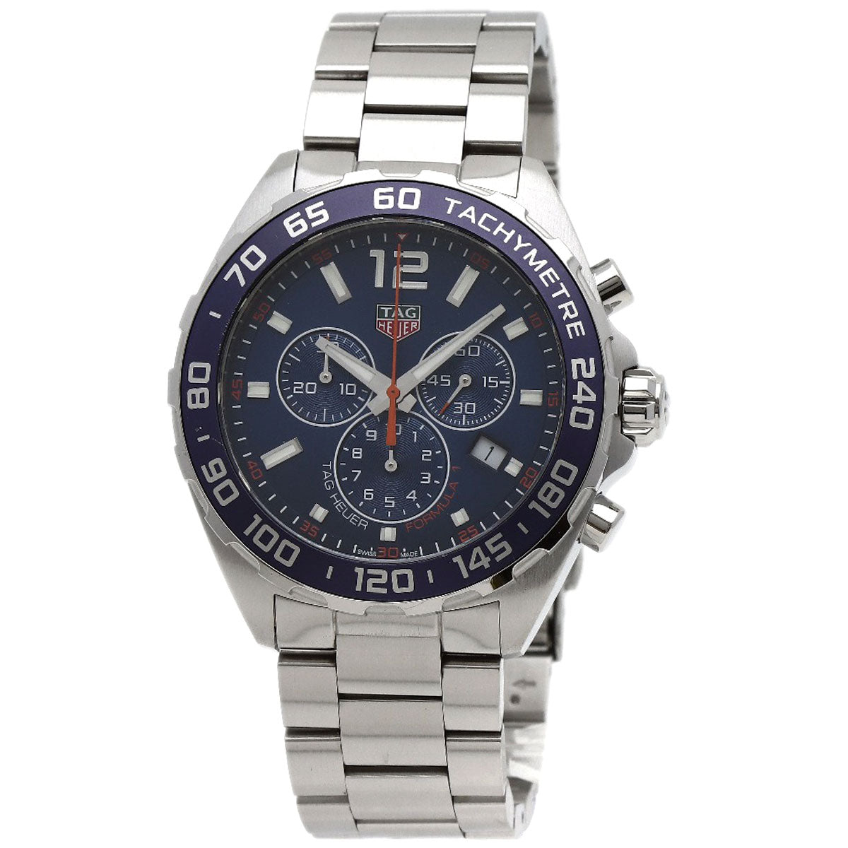 TAG HEUER FORMULA1 chronograph Watches CAZ1014.BA0842 Stainless Steel/Stainless Steel mens