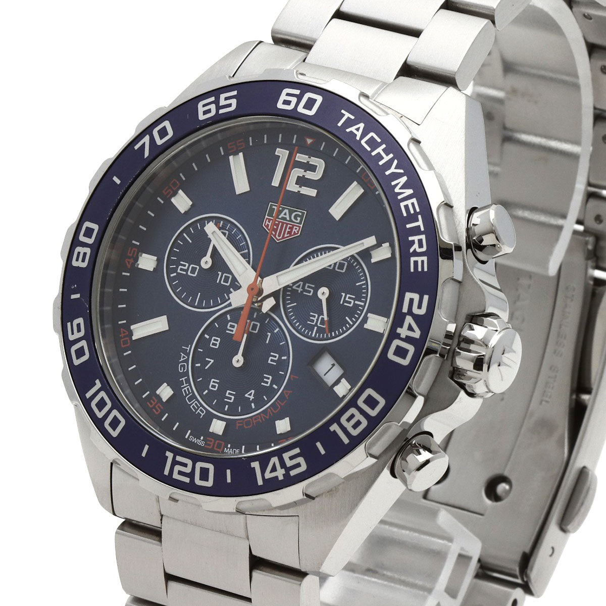 TAG HEUER FORMULA1 chronograph Watches CAZ1014.BA0842 Stainless Steel/Stainless Steel mens
