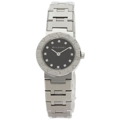 BVLGARI BVLGARI BVLGARI 12P Diamond Watches BB23SS/12 Stainless Steel/Stainless Steel Ladies