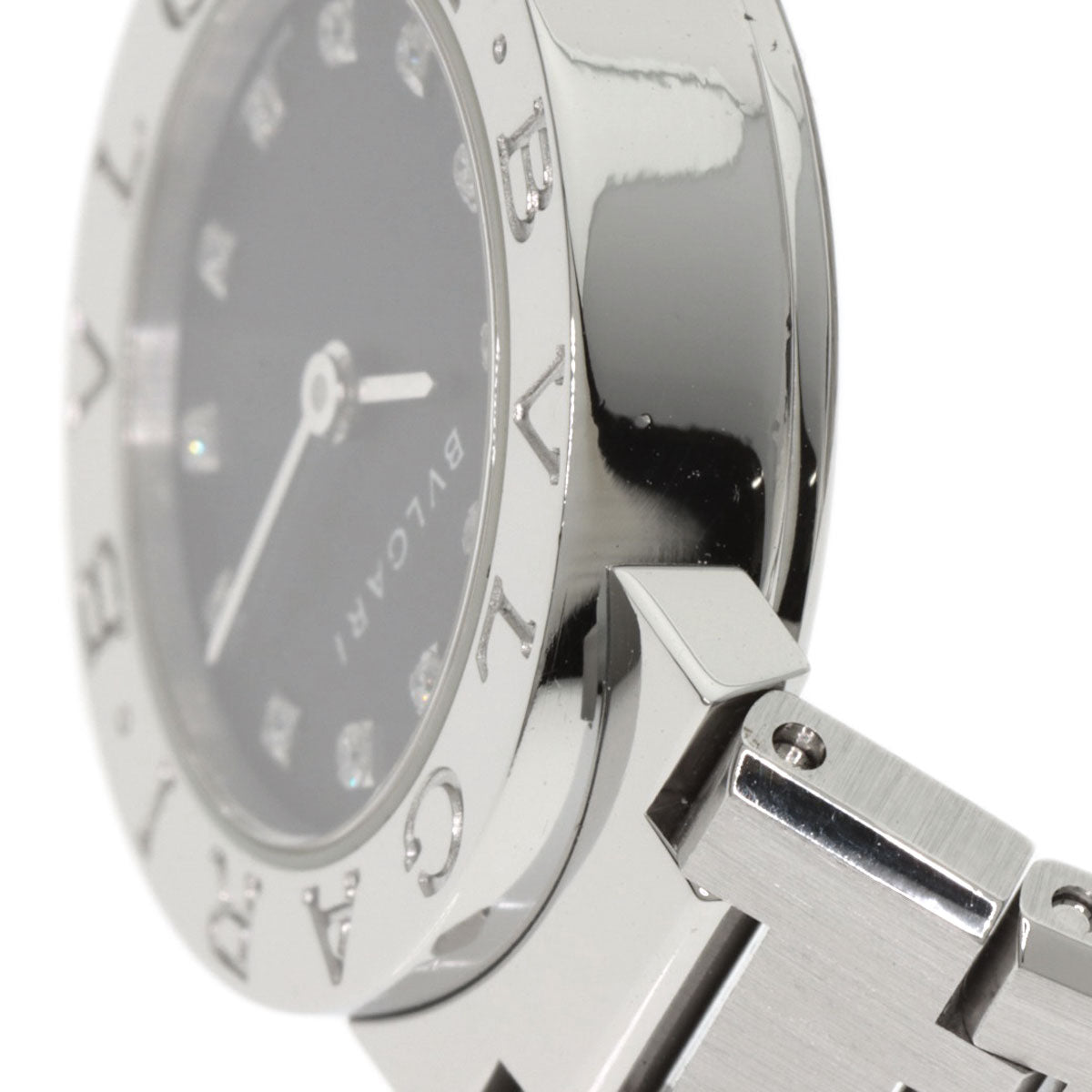 BVLGARI BVLGARI BVLGARI 12P Diamond Watches BB23SS/12 Stainless Steel/Stainless Steel Ladies