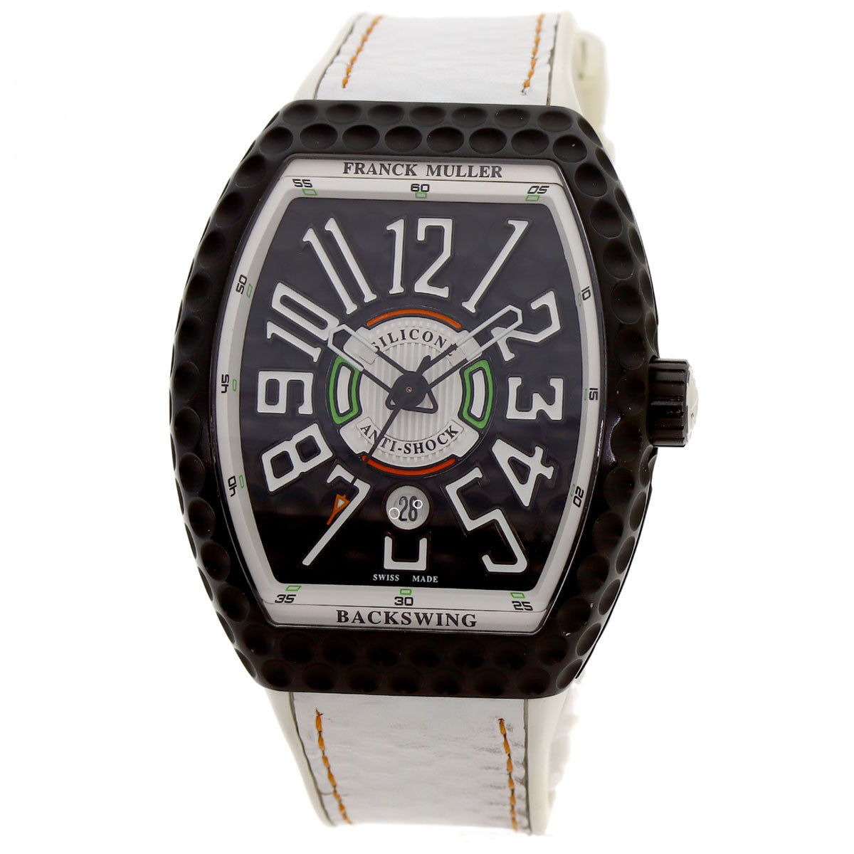 FRANCK MULLER Vanguard Backswing Watches V45SCDT GOLF Titanium/Rubber mens