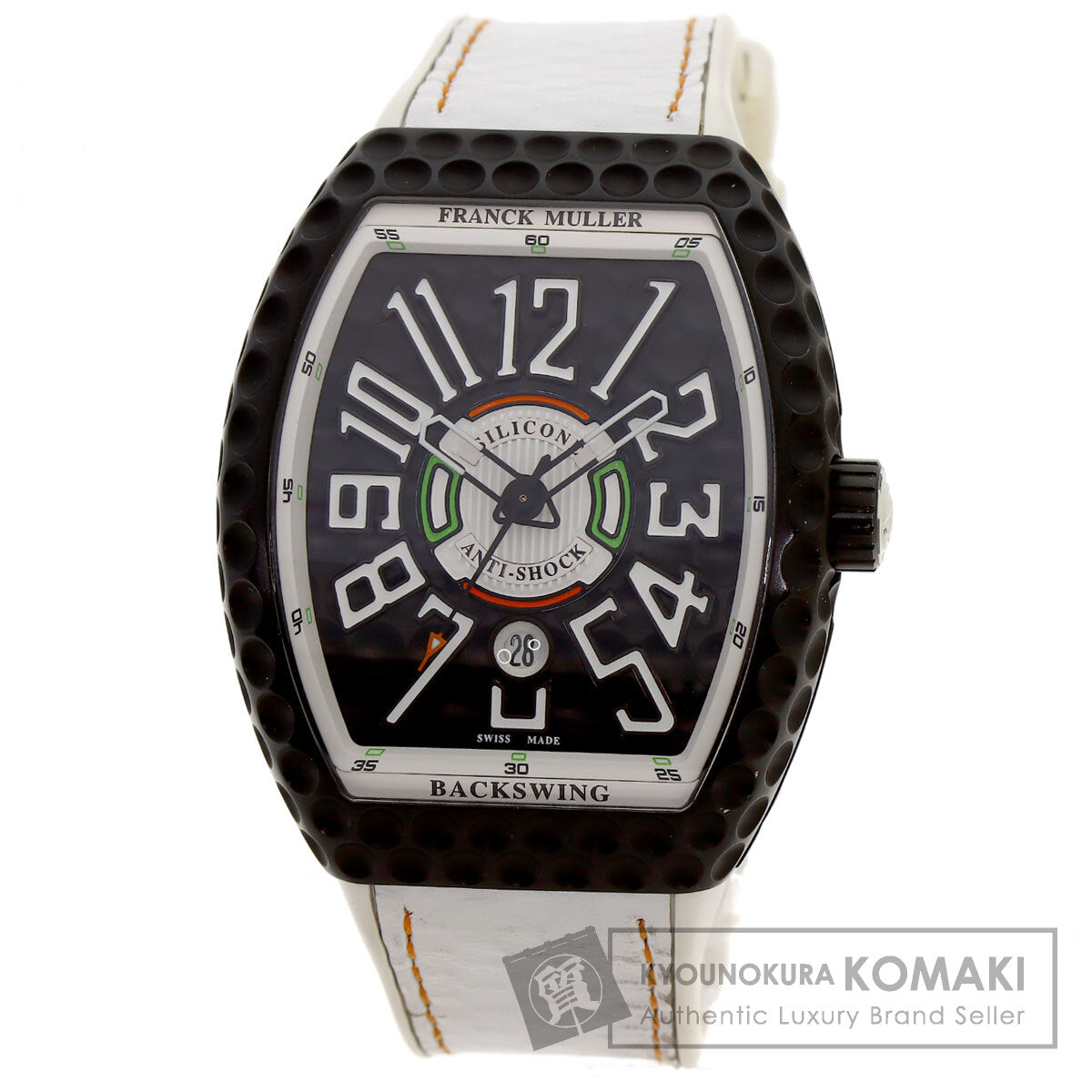 FRANCK MULLER Vanguard Backswing Watches V45SCDT GOLF Titanium/Rubber mens