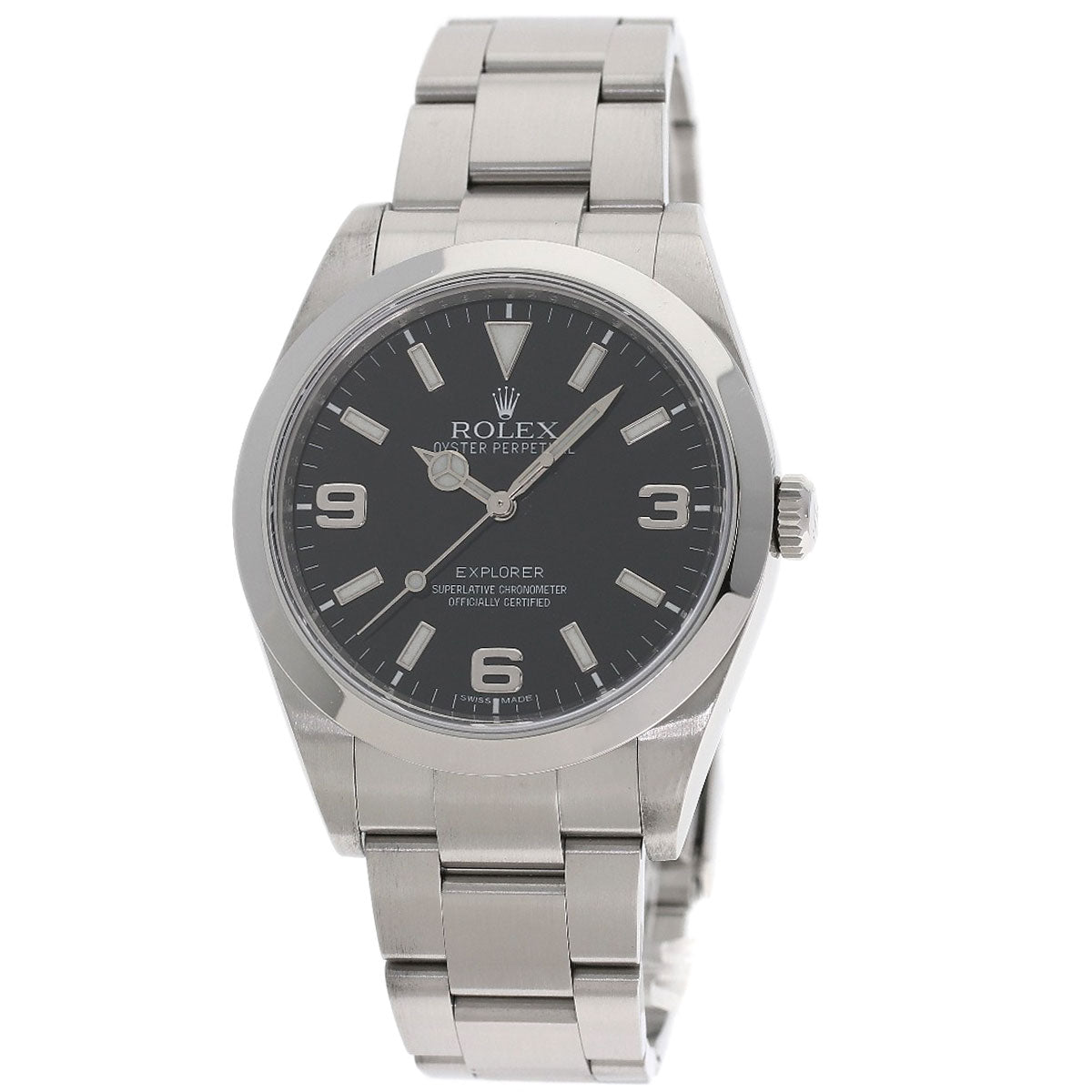 ROLEX Explorer 1 early model Watches 214270 Stainless Steel/Stainless Steel mens