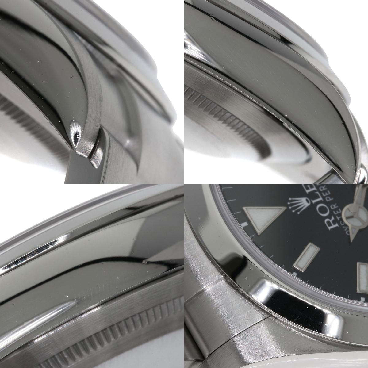 ROLEX Explorer 1 early model Watches 214270 Stainless Steel/Stainless Steel mens