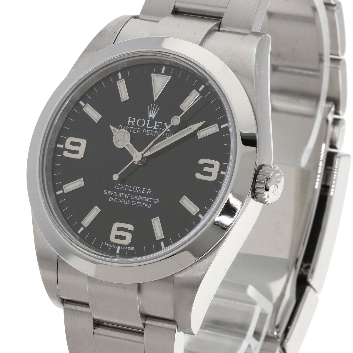 ROLEX Explorer 1 early model Watches 214270 Stainless Steel/Stainless Steel mens