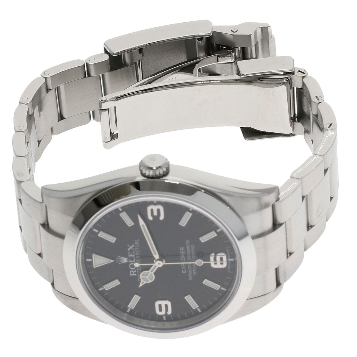 ROLEX Explorer 1 early model Watches 214270 Stainless Steel/Stainless Steel mens