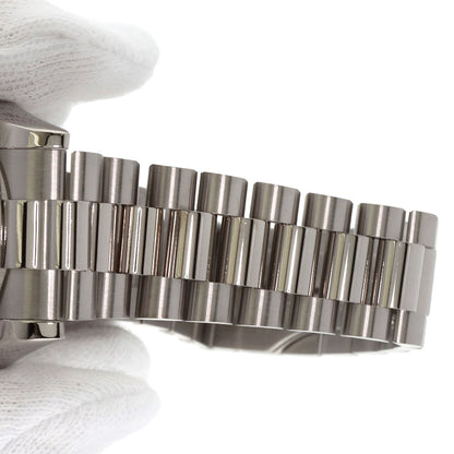 ROLEX Day Date 10P Diamond Watches 118239A K18 White Gold/K18 White Gold mens