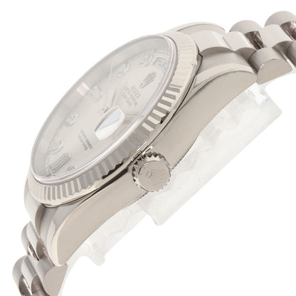 ROLEX Day Date 10P Diamond Watches 118239A K18 White Gold/K18 White Gold mens