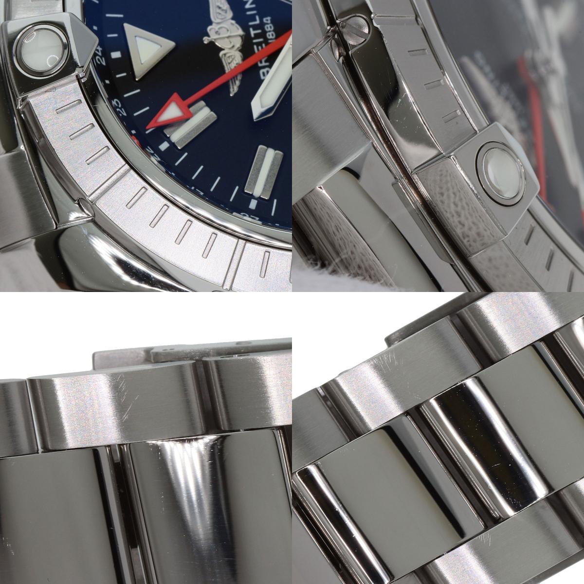 BREITLING Avenger Automatic GMT 43 Watches A32397 Stainless Steel/Stainless Steel mens