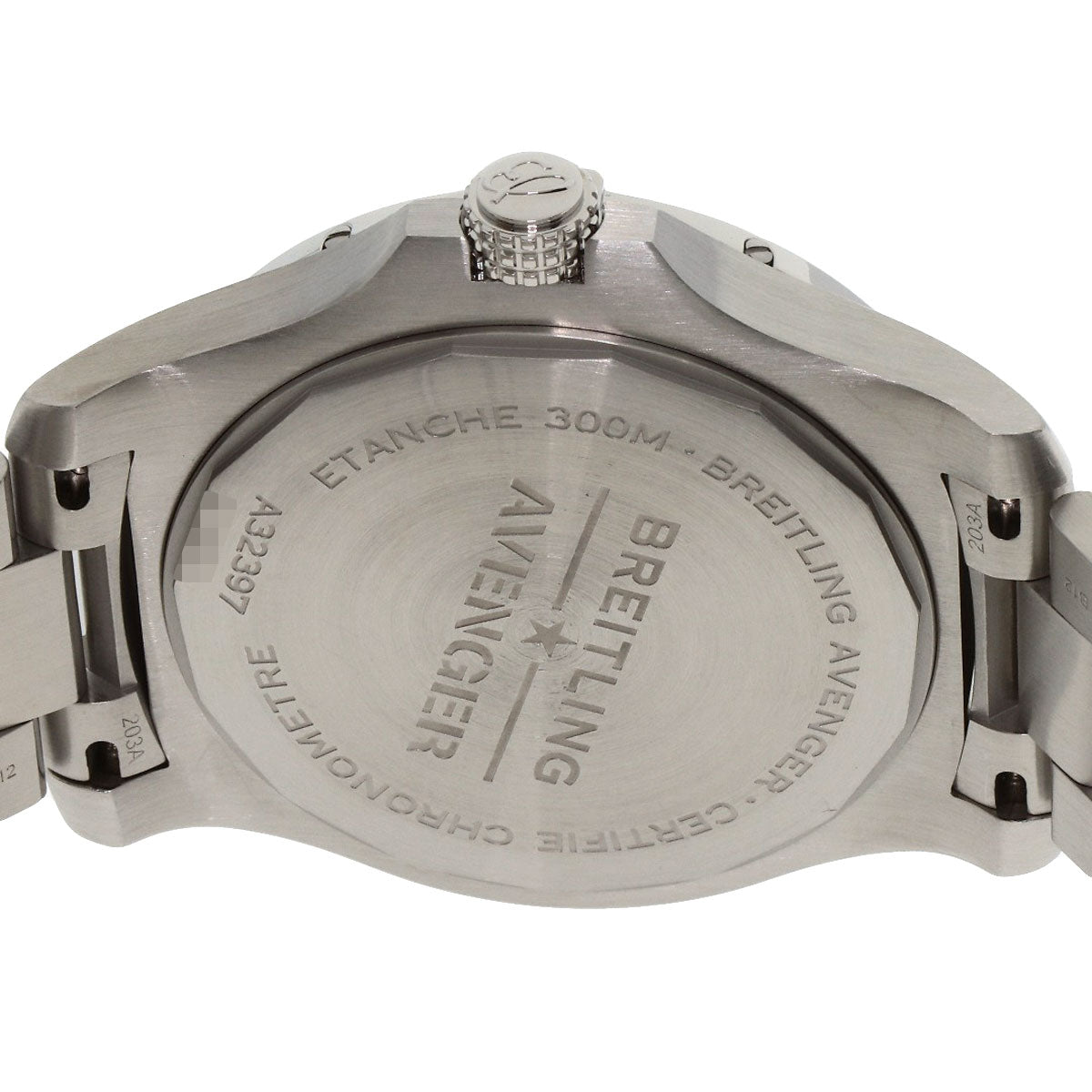 BREITLING Avenger Automatic GMT 43 Watches A32397 Stainless Steel/Stainless Steel mens