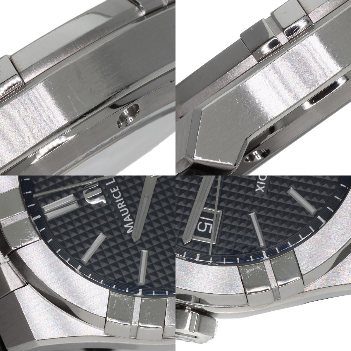 MAURICE LACROIX Icon 1.5" Watches AI6007 Stainless Steel/Leather mens