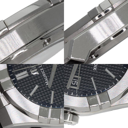 MAURICE LACROIX Icon 1.5" Watches AI6007 Stainless Steel/Leather mens