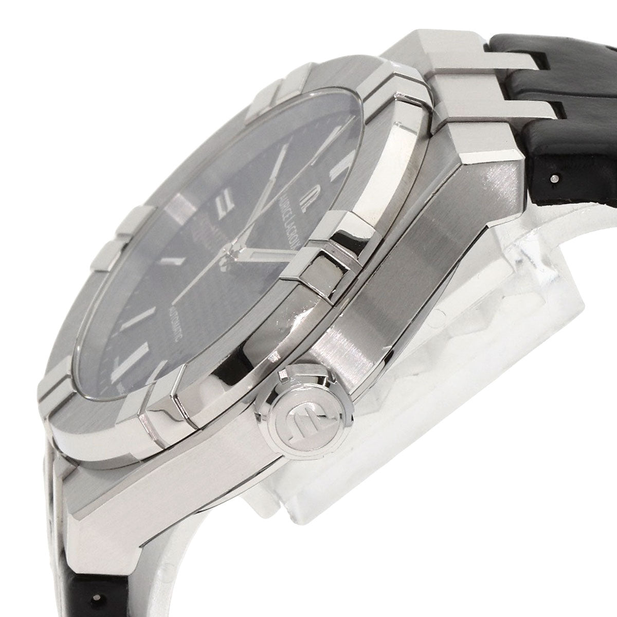 MAURICE LACROIX Icon 1.5" Watches AI6007 Stainless Steel/Leather mens