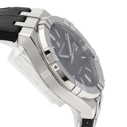 MAURICE LACROIX Icon 1.5" Watches AI6007 Stainless Steel/Leather mens