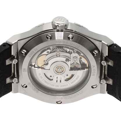 MAURICE LACROIX Icon 1.5" Watches AI6007 Stainless Steel/Leather mens