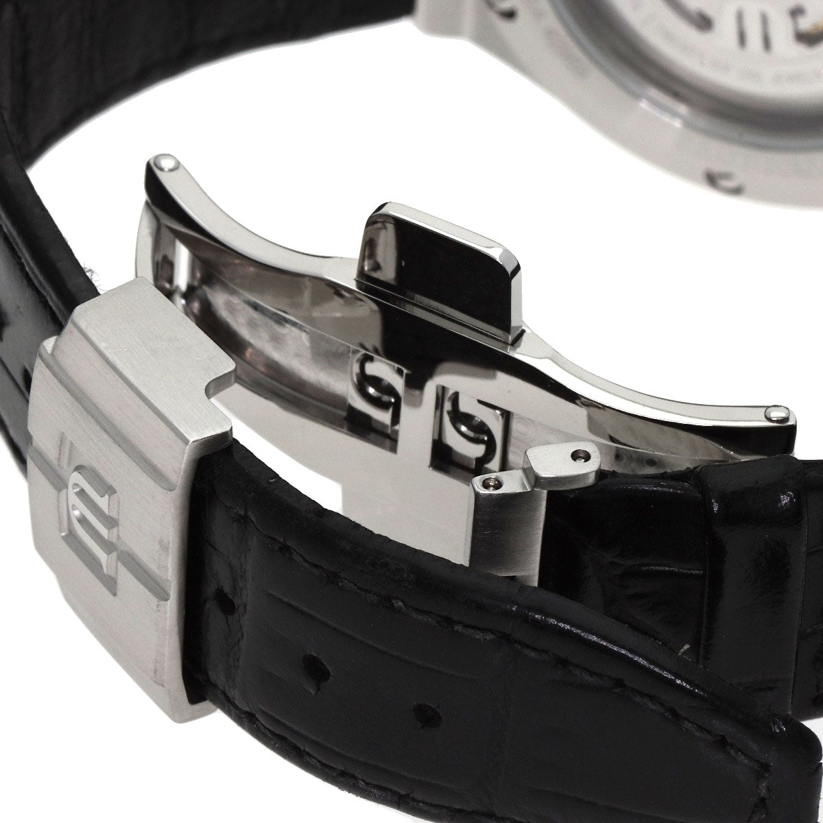 MAURICE LACROIX Icon 1.5" Watches AI6007 Stainless Steel/Leather mens