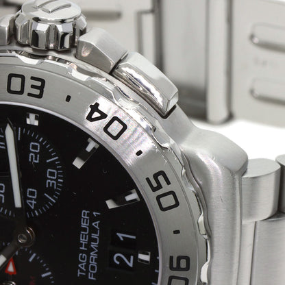 TAG HEUER FORMULA1 Watches WAU111A Stainless Steel/Stainless Steel mens