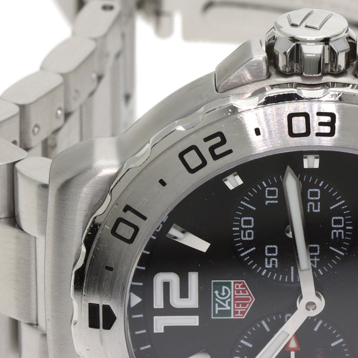 TAG HEUER FORMULA1 Watches WAU111A Stainless Steel/Stainless Steel mens