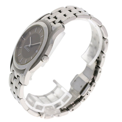 GUCCI Round face Watches 5500XL Stainless Steel/Stainless Steel mens