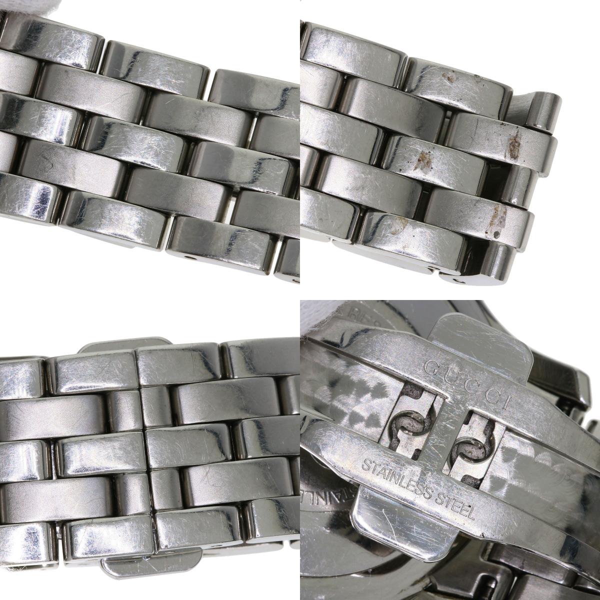 GUCCI Round face Watches 5500XL Stainless Steel/Stainless Steel mens