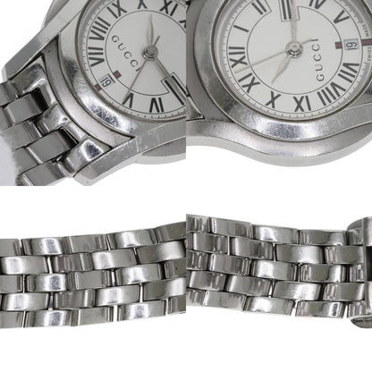 GUCCI Round face Watches 1500L Stainless Steel/Stainless Steel Ladies