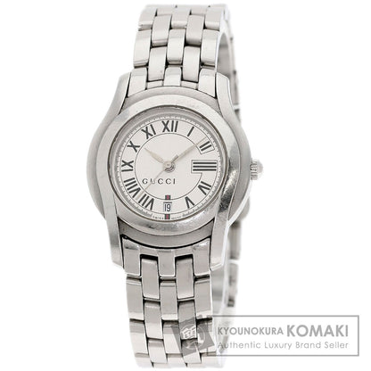 GUCCI Round face Watches 1500L Stainless Steel/Stainless Steel Ladies