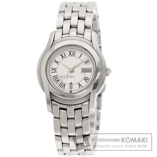 GUCCI Round face Watches 1500L Stainless Steel/Stainless Steel Ladies