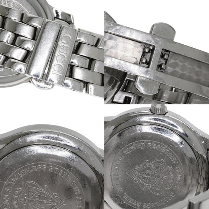 GUCCI Round face Watches 1500L Stainless Steel/Stainless Steel Ladies