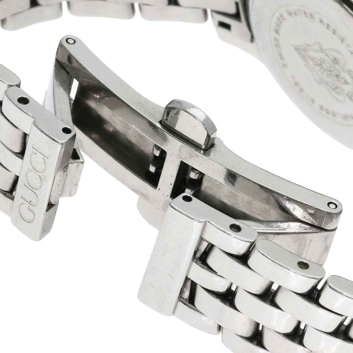 GUCCI Round face Watches 1500L Stainless Steel/Stainless Steel Ladies