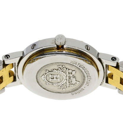 HERMES clipper old buckle Watches Stainless Steel/SSxGP Ladies