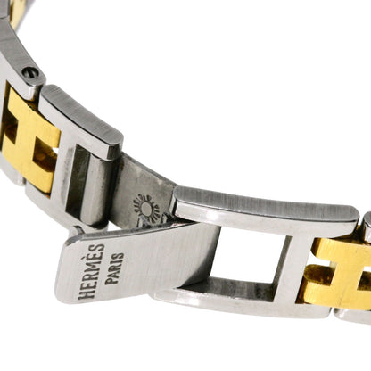 HERMES clipper old buckle Watches Stainless Steel/SSxGP Ladies